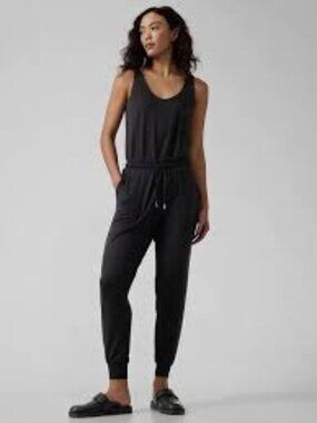 NWT: Athleta Balance Sleeveless Jumpsuit